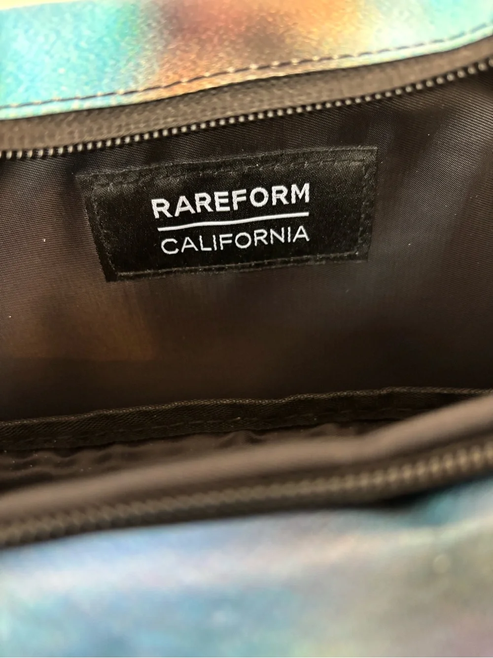 RAREFORM One Of a Kind Upcycled Billboard Material Backpack Unisex